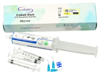اسید اچ جامبو کبالت Cobalt Etch Jumbo – اسید فسفریک ۳۷٪ با ویسکوزیته ایده‌آل برای آماده‌سازی مینا و عاج