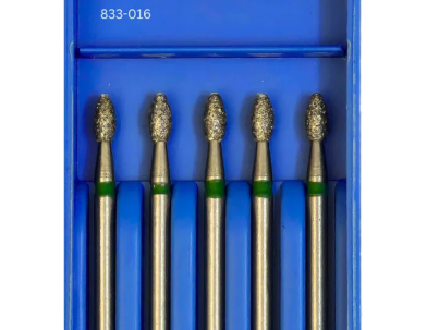 فرز الماسه توربین مدل تخم مرغی برند IQ DENT کد 833