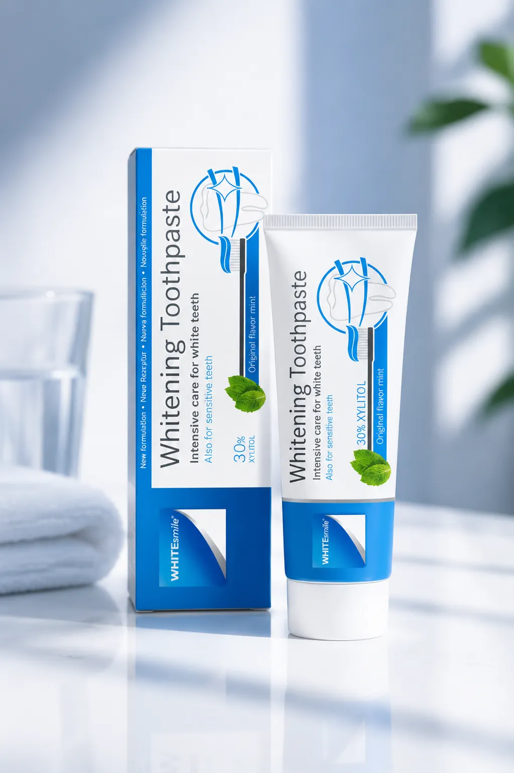 خمیردندان سفیدکننده وایت اسمایل White Smile