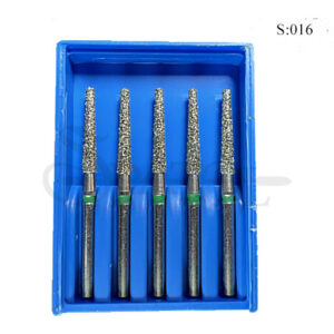 فرز تراش توربین مدل مخروطی ته صاف IQ DENT کد 848