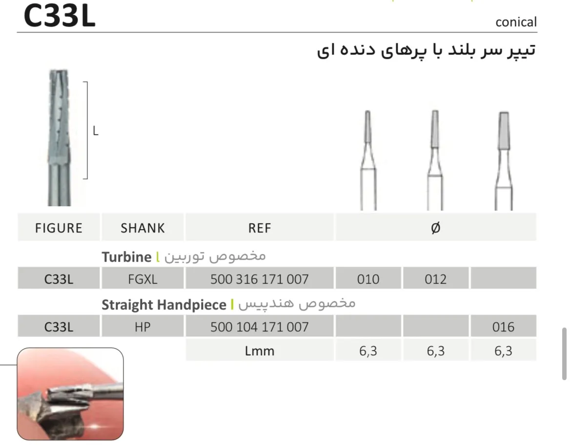 فرز کارباید C33L Jota - Image 2