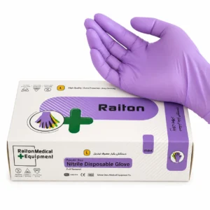 دستکش نیتریل یاسی رایتان Raiton